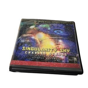 Singularity Sky Charles Stross Unabridged Audiobook CD Set Recorded Books Sci Fi